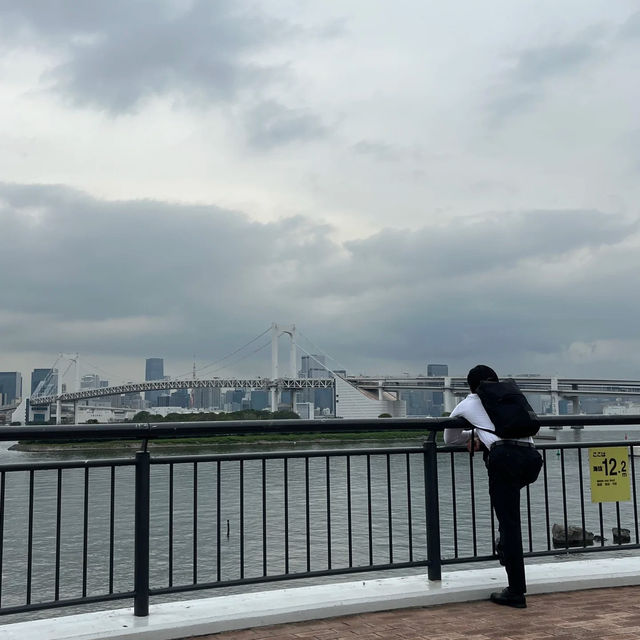 🌉東京台場濱海公園｜臨海副都心的輕鬆漫步行