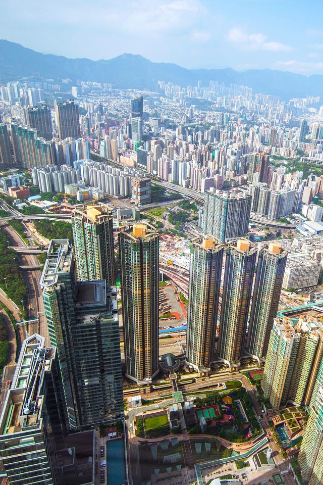 360°俯瞰香港城市天際線