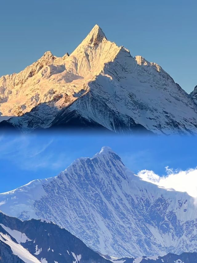 嚟自冰川與雪山嘅震撼