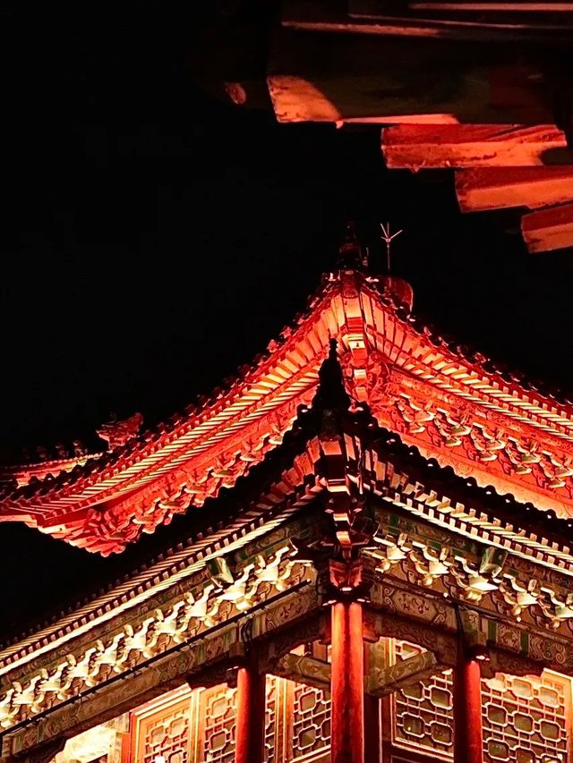 河北邯鄲•叢台公園•夜景超美的地方