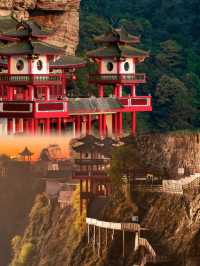 懸空寺已回，真嘅太壯觀喇強烈推薦