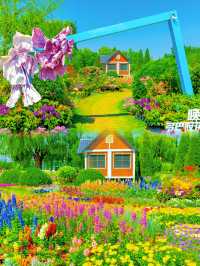 世界花卉大觀園｜邂逅春日莫奈花園的浪漫