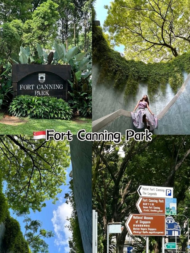 Fort Canning Park in Singapore is Stunning🥰🥰