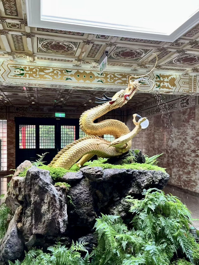 金龍盤柱下的時光榮光——台北圓山大飯店