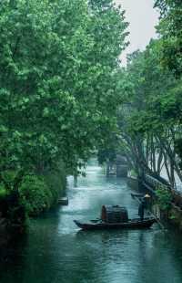 你是七月湖上的雨，也是江南的驚鴻客。