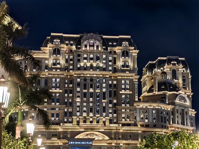 澳門氹仔紙醉金迷的夜色 澳門氹仔紙醉金迷的夜色