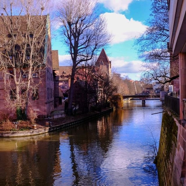 🌊 The Pegnitz River – Nuremberg’s Serene Heart