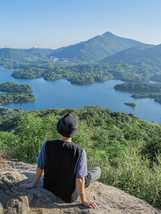 幾張圖告訴你深圳這個山頂的景色有多絕