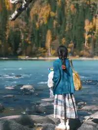秋天電影感旅行拍照|不露臉氛圍|膠片濾鏡