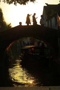 秋天總要帶娃去一次水鄉第一古鎮