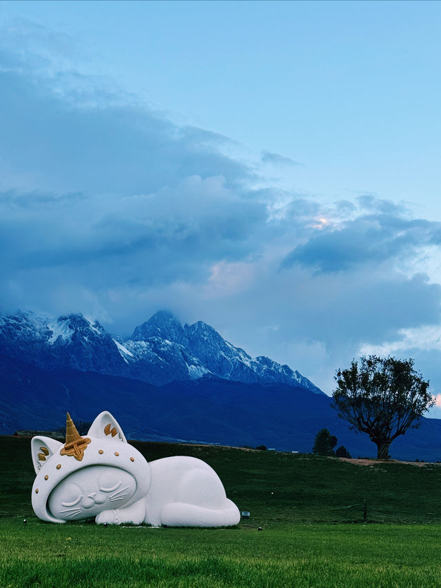 來麗江必拍雪山仙境