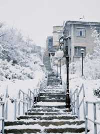 江西降溫了，又想念廬山的雪了|||作為南方人，從小對雪就