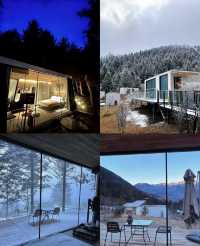 九寨這波真的絕絕子躺進森林雪景小屋