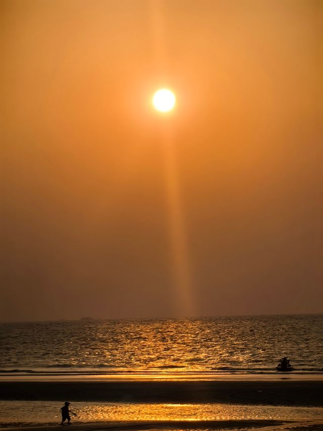 北海絕美日落觀賞地!石螺口海灘的晚霞浪漫哭了 北海絕美日落觀賞地!石螺口海灘的晚霞浪漫哭了