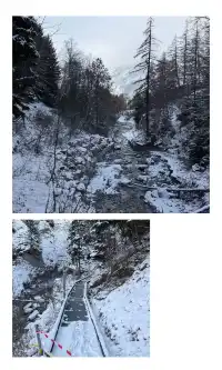 瑞士冬季徒步｜溫泉小鎮洛伊克巴德小環線