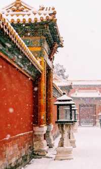 北京初雪故宮千年限定雪景!不要錯過