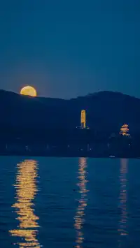 真不是AI我拍到了洱海月升PLUS