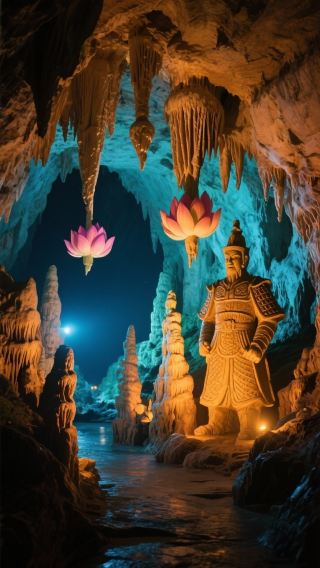 Пещера Каменного Лотоса – путеводитель по сокровищнице, открывающей для вас чудеса природы.