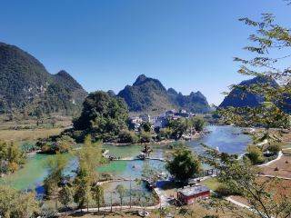 徳天国境大滝の源泉——靖西ガチョウ泉