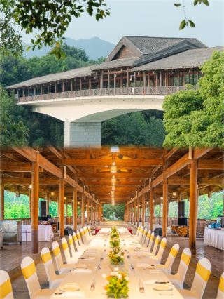 福州春の宴 天井の鯉魚洲で花見＋宴会のダブル収穫