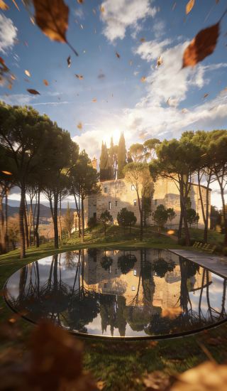 คู่มือแนะนำโรงแรมปราสาทและคฤหาสน์สุดหรูในอิตาลี: เวอร์ชันภาพกราฟิกคอมพิวเตอร์