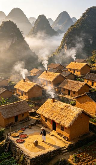 Beside the hearth of the White-Trouser Yao people, a human warmth more fervent than silver ornaments is hidden.