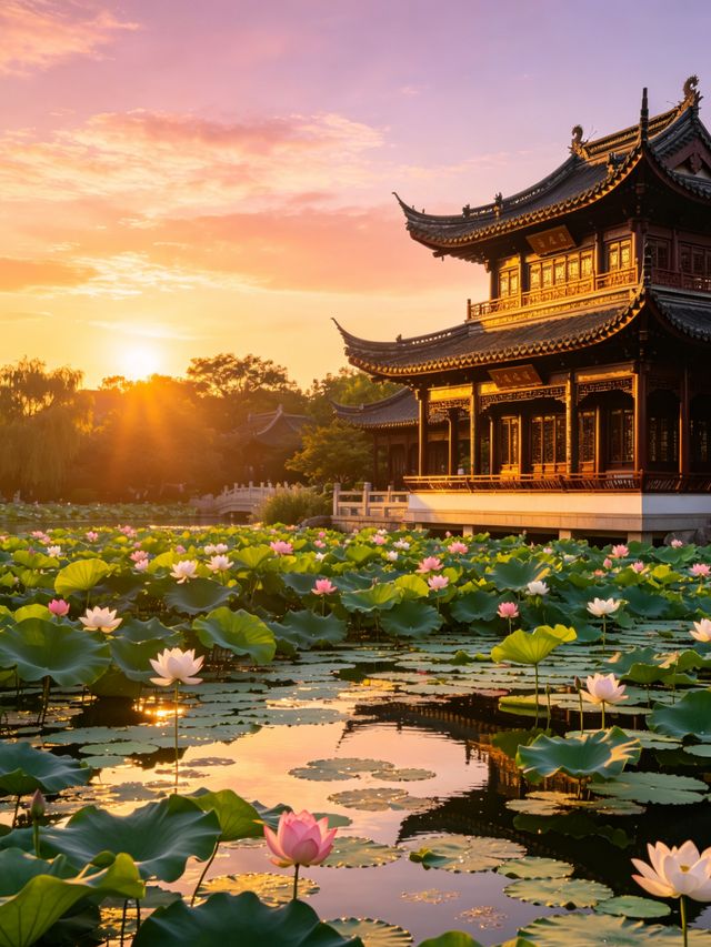 蓮池書院|保定夏日荷塘古風秘境