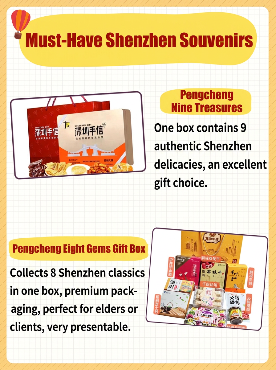 Shenzhen souvenir gift list, no more gift-giving dilemmas! | Trip