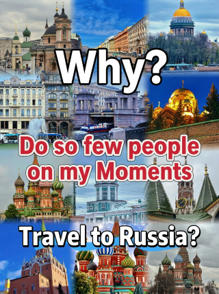 Why is no one in my circle of friends going to Russia