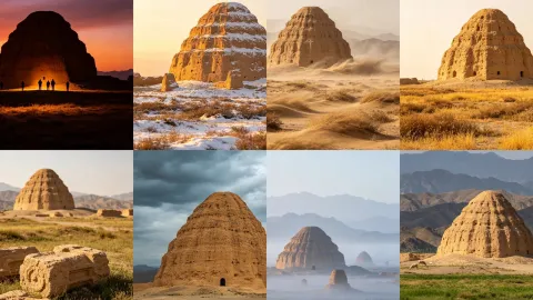 Yinchuan weekend tour | A detailed guide to visiting the Western Xia Imperial Tombs — traveler post in Pingluo