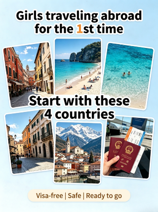 Top choices for women traveling abroad alone: 4 visa-free countries you can visit on a whim