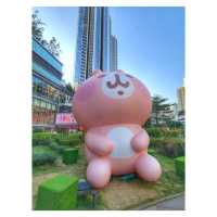 P助粉紅兔兔。VWalk