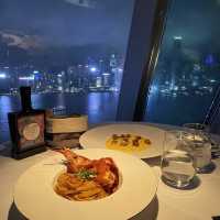 香港尖沙咀｜絕美浪漫海景晚餐🌃🥂