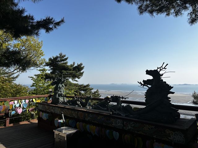 인천 석모도 보문사에서 최고의 경치를!