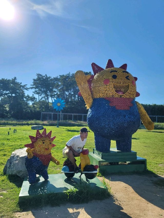 울주군 마스코트 해뜨미가 있는 간절곶 광장✨️