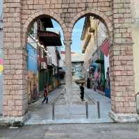 street art starts to decay