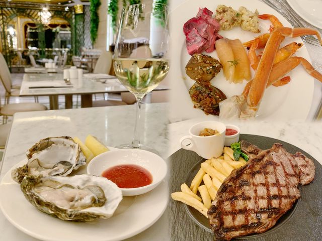 酒店Semi-buffet｜任食生蠔雪場蟹腳
