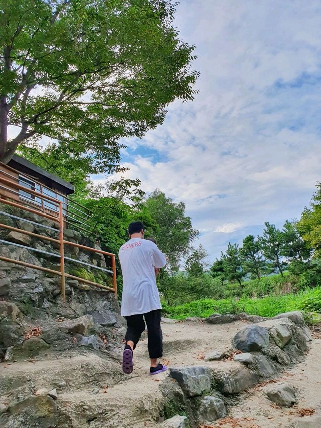 방갈로에서 즐기는 오리불고기맛집, 계곡 물놀이까지🏕