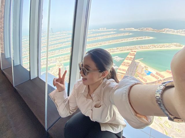 🇦🇪 팜 주메이라가 내려다 보이는 두바이 스시삼바