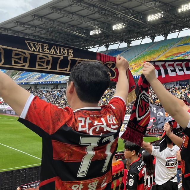 유럽 축구 부럽지 않은 뜨거운 응원 열기를 느낄 수 있는 곳, 수원월드컵경기장⚽️