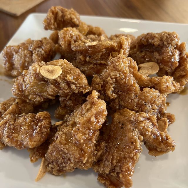 【大阪・西区】京セラからもすぐ！サクサクで美味しい韓国チキンの店