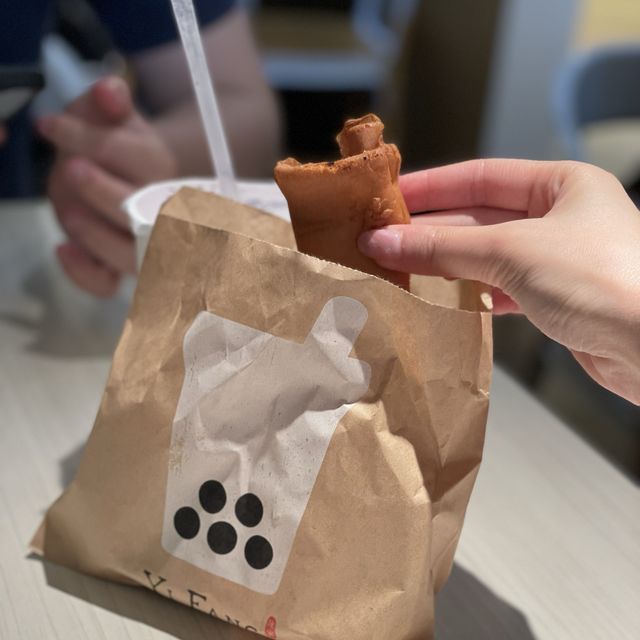 香港銅鑼灣｜誠品書店下午茶推介～一芳麻糬雞蛋糕