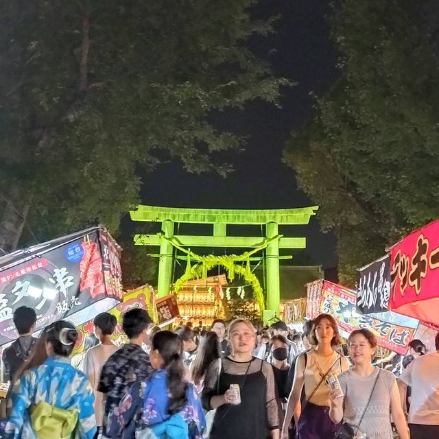 【大阪】大阪の夏祭り✨生國魂神社の夏祭りと屋台✨