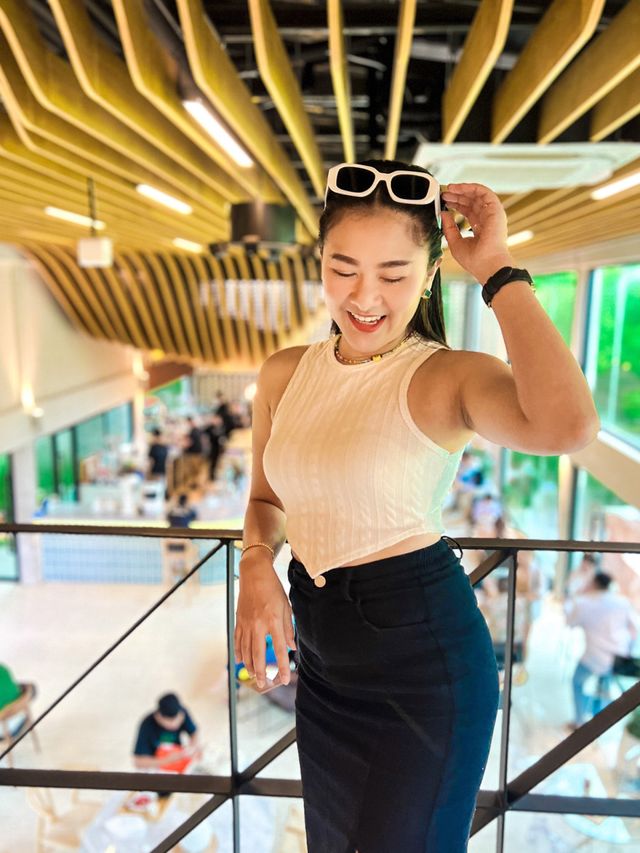 บางแสนมีคาเฟ่ฟิวอยุธยาด้วย 🤎💛🖤