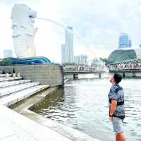 Singapore's Symbol Merlion Park 🦁🐬