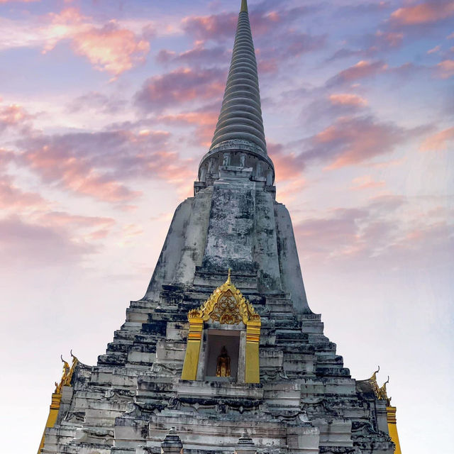 วัดภูเขาทอง อยุธยา