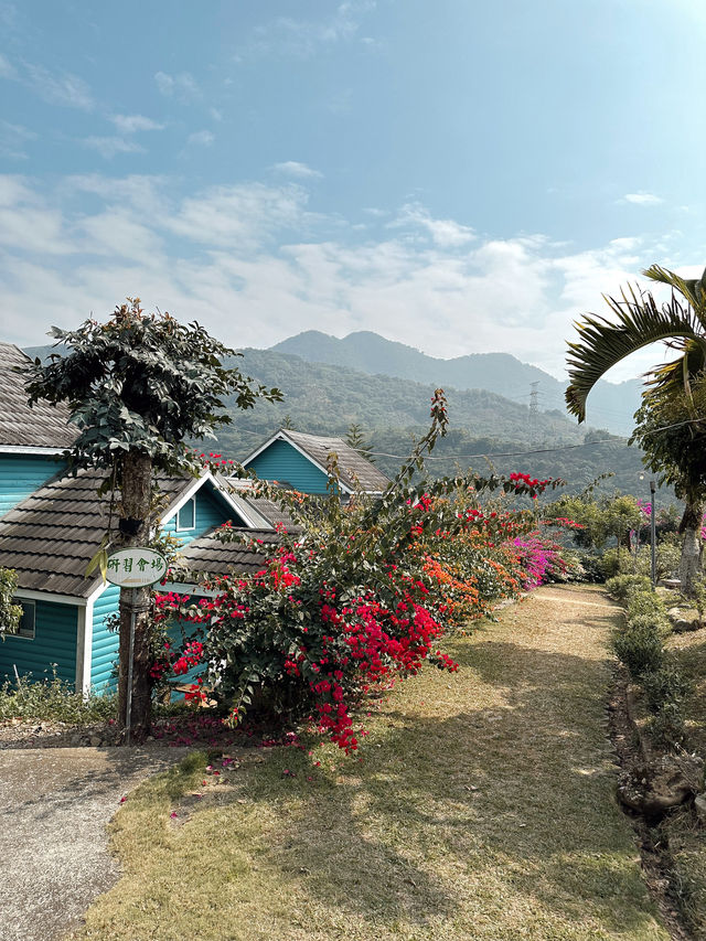 台南住宿/可邊泡茶邊欣賞美景的陽台⛰️