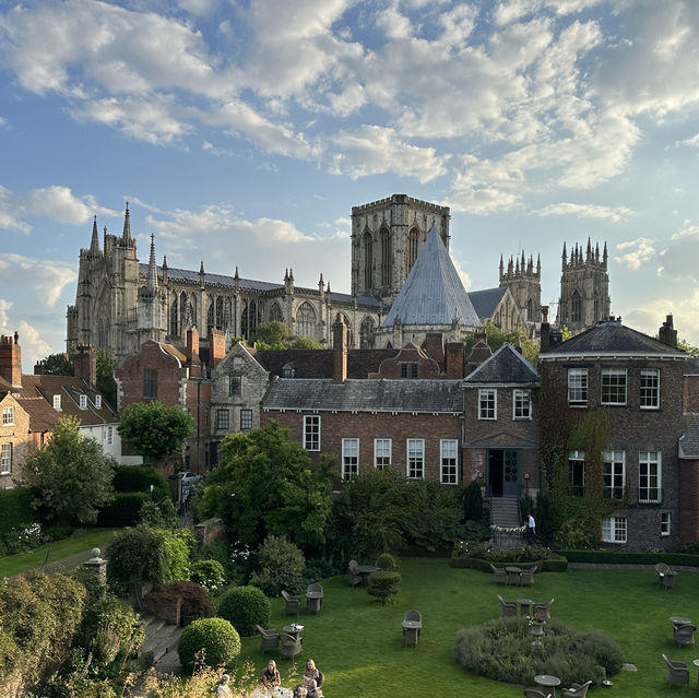 Walk along York City Walls Trail