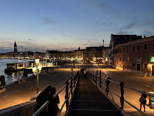 Nice spot to enjoy sunset in Venice 