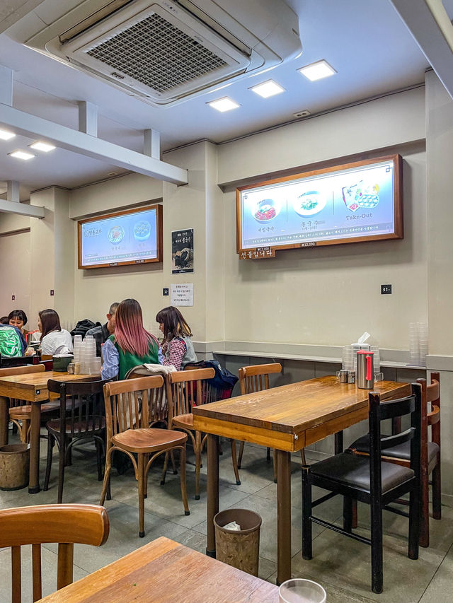 【韓国】明洞 ミシュランでも紹介される人気カルグクス専門店